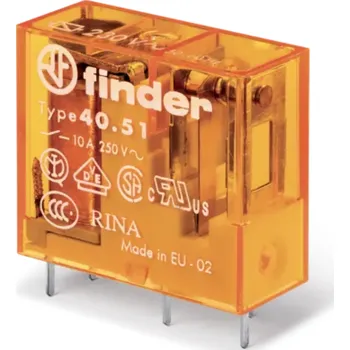 Relé Relé, DIN/PS, 1P/10A, 12V AC 40.51.8.012.0000