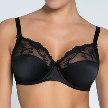 Podprsenka Lise Charmel - Splendeur soie podprsenka vysoká nevyztužená noir 70E ACC6180