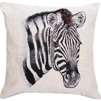 Dekorativní polštářek Dekorační polštář zebra, 45x45 cm