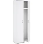 Šatní skříň Impress 74x37x190 cm Barva: Bílá + doprava ZDARMA