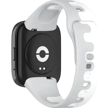 Příslušenství k chytrým hodinkám Silikonový Pásek Na Redmi Watch 3 Active Barva: Šedo-Bílá