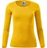 Dámské tričko Malfini Fit-T LS 169 žluté