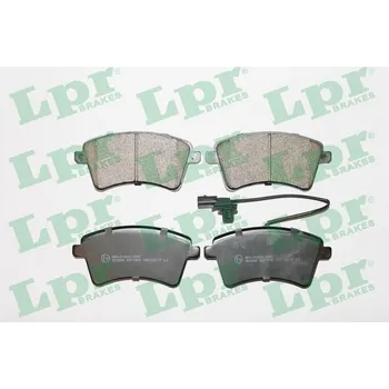 Brzdový systém Sada brzdových destiček, kotoučová brzda LPR 05P1800