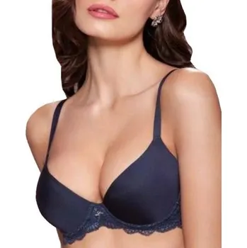 Podprsenka Dámská push-up podprsenka Leilieve 990 modrá modrá 75D