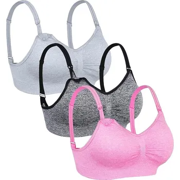 Podprsenka Dámská bezešvá těhotenská podprsenka 3ks