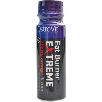 Spalovač tuku Ostrovit Fat burner extreme shot 80ml višeň pomeranč