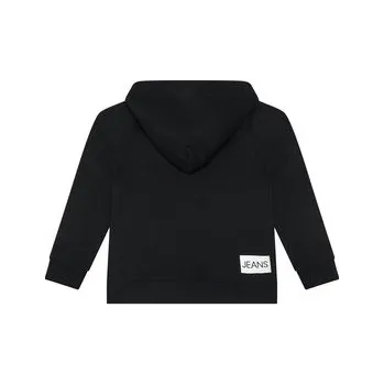 Pánská mikina Calvin Klein Jeans Mikina Institutional Logo IU0IU00163 Černá Regular Fit 12Y