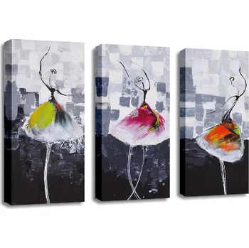 Obraz 3 dílný obraz na plátně Dancers ID_1202370