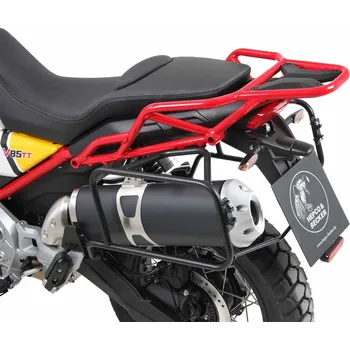 Motodoplněk Nosič bočního kufru Hepco Becker šroubovaný černý pro Moto Guzzi V 85 TT (2019-)