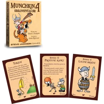 Příslušenství ke karetním hrám Munchkin: Království za oře (4. rozšíření)