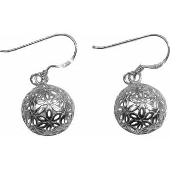 Náušnice River Šperky. Stříbrné náušnice. 99690105 River Šperky. Stříbrné dámské náušnice. Květ Života. 99690105