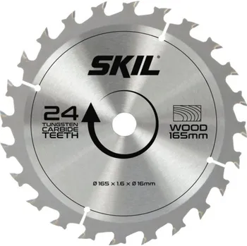 Pilový kotouč Pilový kotouč karbid 165mm, 24z SKIL S00274