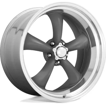Alu kolo American Racing Vintage VN215 CLASSIC TORQ THRUST II disk 16x8 5x120.65 83.06 ET-11, Mag gray