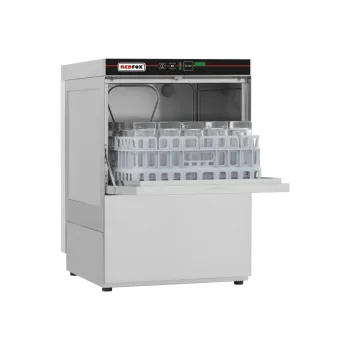 Myčka nádobí Myčka podstolová jednoplášťová 35x35 - 230 V | REDFOX - QQI 37, Provedení včetně odpadového čerpadla