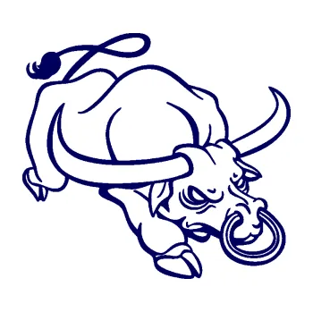 Samolepící dekorace SAMOLEPKA Býk 014 pravá rozzuřený (23 - tmavě modrá) NA AUTO, NÁLEPKA, FÓLIE, POLEP, TUNING, VLASTNÍ TEXT, TISK, AUTOSAMOLEPKY.cz, POLEPY, OBRÁZEK, LOGO, SAMOLEPKY