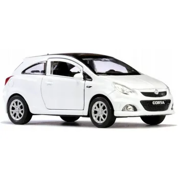 autíčko Welly Opel Corsa OPC 1:34-39 bílý