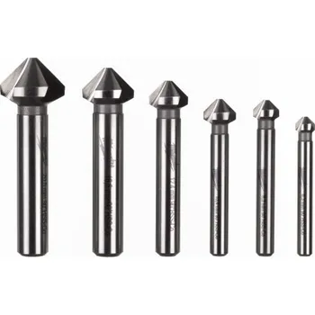 Dílna MILWAUKEE Kuželové záhlubníky HSS 6 ks 4932493574