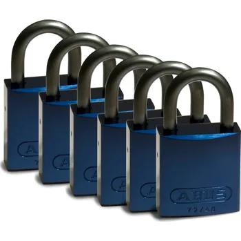 Visací zámek Full Alu Padlocks 25mm Sha KD Blue/6