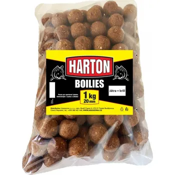 Boilies Harton Boillies 20mm / 1kg Játra + krill