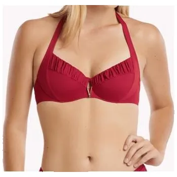 Dámské spodní prádlo Dámská plavková podprsenka Lisca ISOLA ROSSA 40594 vínová 75E