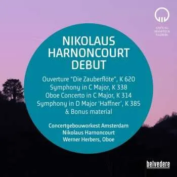 Zahraniční hudba 3CD Wolfgang Amadeus Mozart: Nikolaus Harnoncourt Debut - Antrittskonzert Bei Den Mozartwochen Salzburg 1980 2023