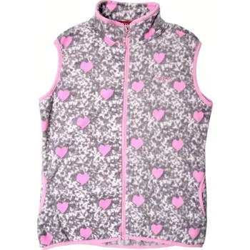 Dívčí vesta Dívčí flísová vesta WOLF B2343, šedá