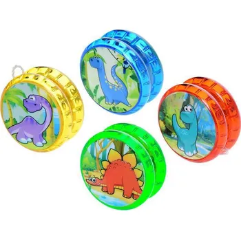 Hračka pro nejmenší Jojo dinosauři 6 cm na baterie se světlem