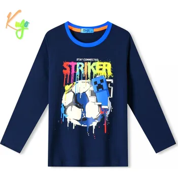 Chlapecké tričko Chlapecké triko Kugo HC0763 - tmavě modrá Barva: Tmavě modrá, Velikost: 104