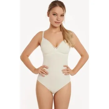 Body Dámské tělové body Lisca Ines 23321 smetanová 90C