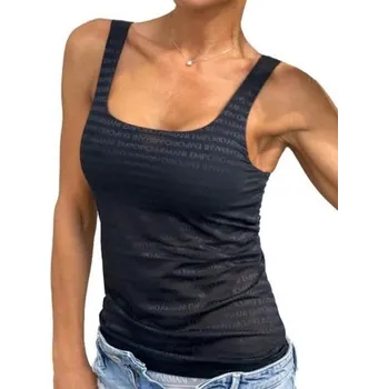Dámské tílko Emporio Armani 164775 3F204 černé černá S
