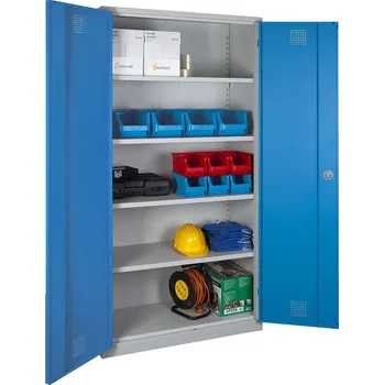 Skříňka na nářadí Dílenská skříň DS100-4P/2, hloubka 450 mm IG067