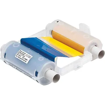 Globalmark ribbon - Blk-red-blue-yellow ribbon /200mm panels