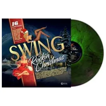 Zahraniční hudba LP Various: Swing Into A Rocking Christmas (ltd. Green Marble 2023