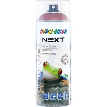 Barva ve spreji Dupli-Color Next Lisbon hnědá polomatná barva ve spreji 400 ml