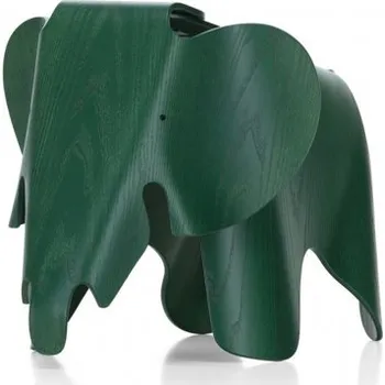 Taburet Eames Elephant tmavě zelená