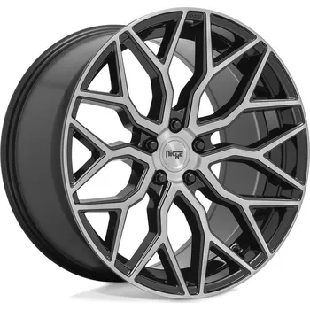 Alu kolo Niche M262 MAZZANTI disk 22x10 5x114.3 72.56 ET35, Gloss black