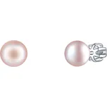 Olivie Stříbrné 6mm PERLY PINK 7982 Ag 925; ≤1,4 g.