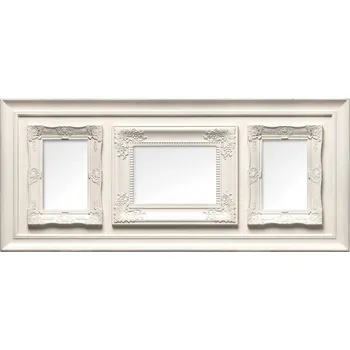 Rám na obraz Krémový plastový rámeček 70x31 cm Vintage – Premier Housewares ID_1581868