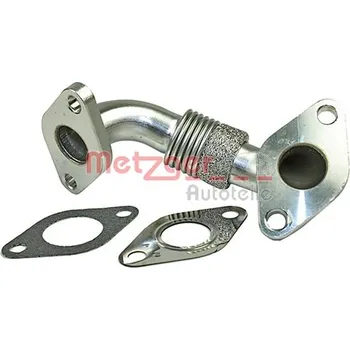 Ventil palivového systému Potrubí, AGR-ventil METZGER 0892649