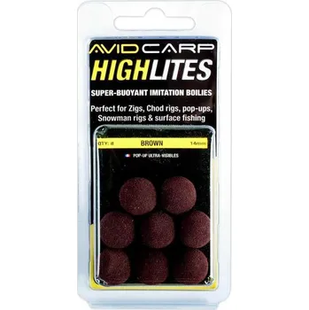 Umělá nástraha Avid Carp High Lites 14mm Brown