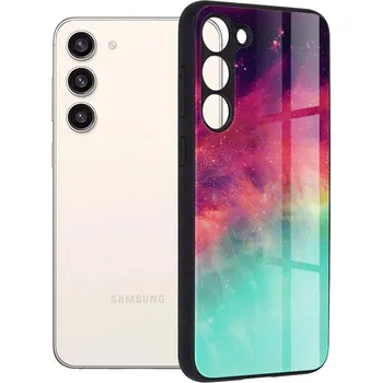 Pouzdro na mobilní telefon Pouzdro Samsung Galaxy S21 Techsuit - Glaze Series, Fiery Ocean