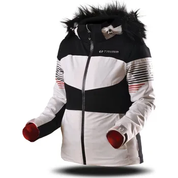 Dámská bunda Dámská lyžařská bunda TRIMM Valona white/black Barva: white/ black, Velikost: XXL