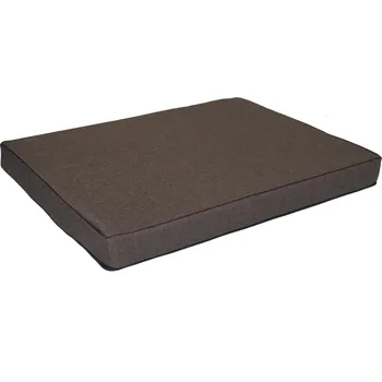 Pelíšek pro psa FIMEX Pelíšek Savana 50/60/8 cm s lemováním Vzor: tmavě-hnědá