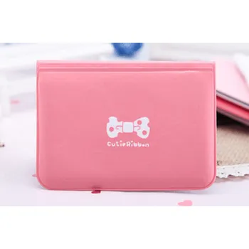 Peněženka Jednoduchá roztomilá peněženka na karty - růžový