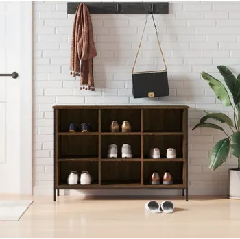 Botník vidaXL Botník 100 x 35 x 70 cm kompozitní dřevo [831844] Barva: hnědý dub