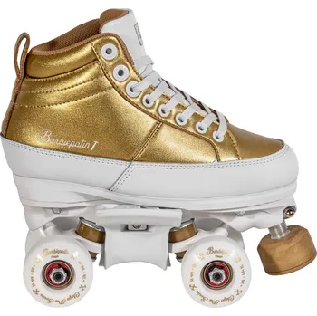 Kolečkové brusle Kolečkové brusle Chaya Quad Kismet Barbiepatin Gold, 40, 2x2, 56 Powerslide