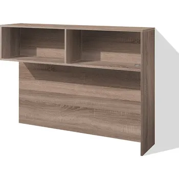 Psací stůl Nabytekmorava Boční recepční pult za stůl prvek RECEPCE 162 barva lamina: Dub sonoma tmavý, varianta: Pravá