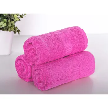Bytový textil XPOSE® Froté ručník VERONA 3ks - karmínový 30x50 cm, Froté + Prodloužená možnost vrácení zboží do 50 dnů