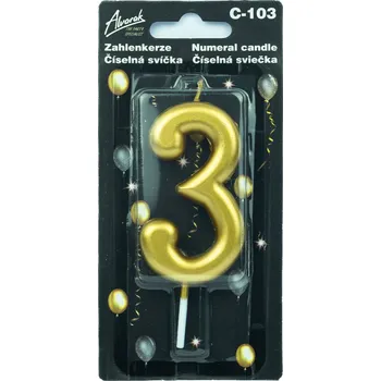 Svíčka Dortová svíčka 3