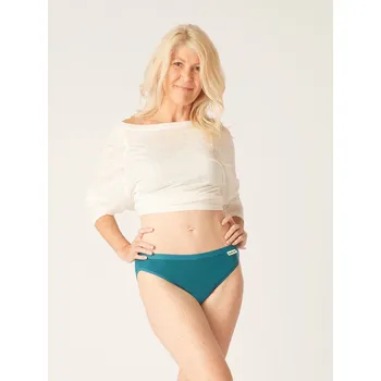 Menstruační kalhotky Menstruační kalhotky Modibodi Biodegradable Bikini Ocean Moderate-Heavy (MODI3930O) M